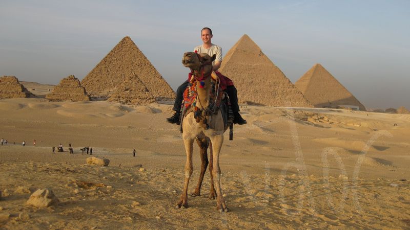 Pyramids at Giza, Egypt, January 2009 - 44