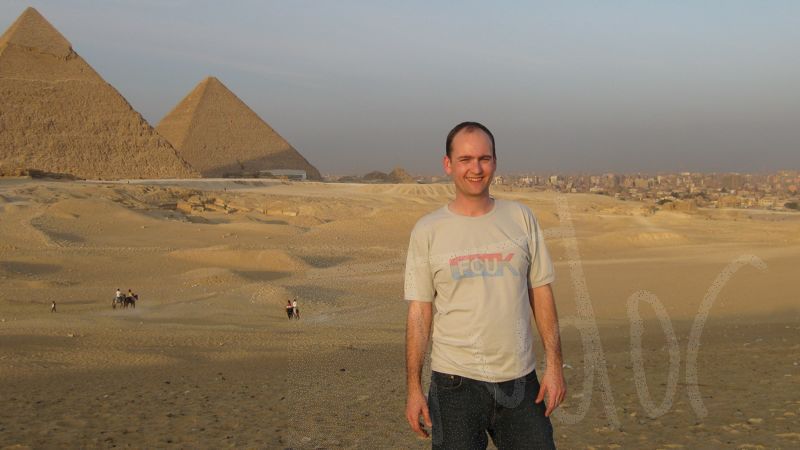 Pyramids at Giza, Egypt, January 2009 - 48