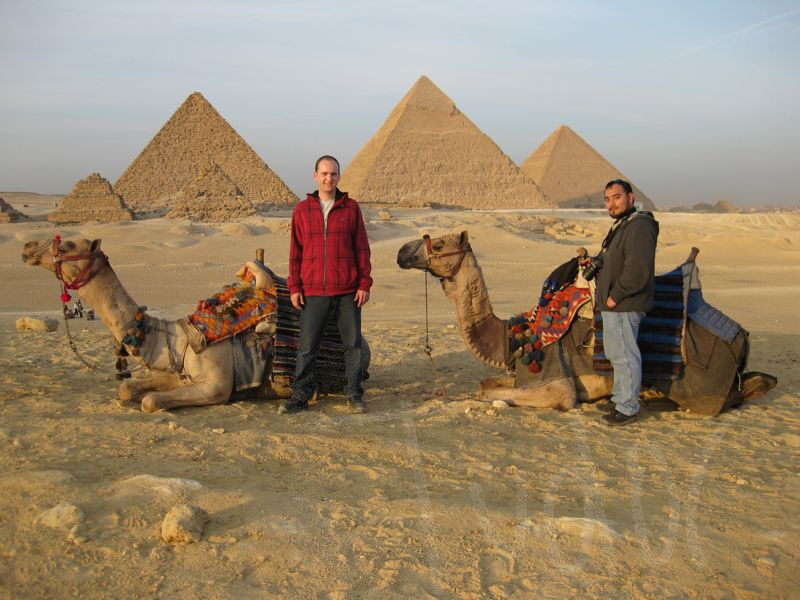 Pyramids at Giza, Egypt, January 2009 - 49