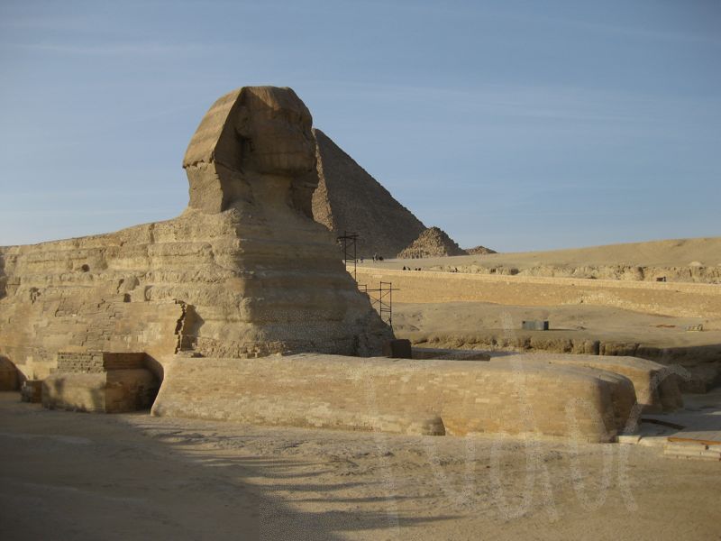 Sphinx at Giza, Egypt, January 2009 - 11