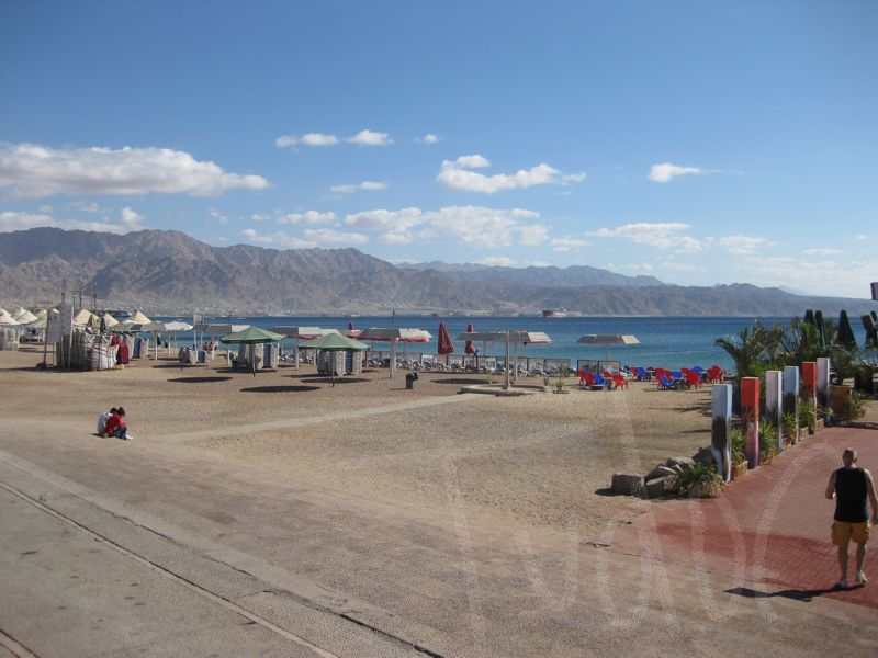 Eliat on the Gulf of Aqaba in Southern Israel, January 2008 - 1