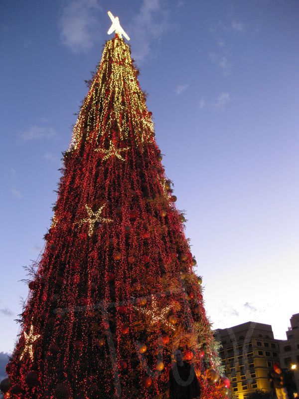LB, Beirut - Martyr's Square at Christmas