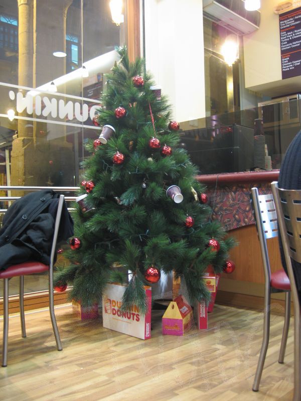 LB, Beirut - Dunkin Donuts at Christmastime