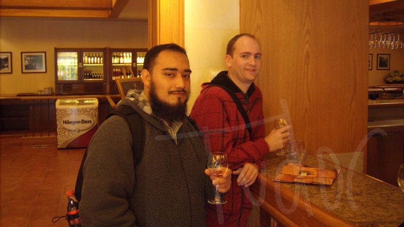 LB, Beirut - drinking in the AM at Ksara winery