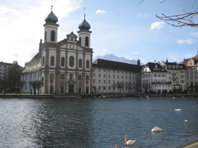 Luzern, from hotel
